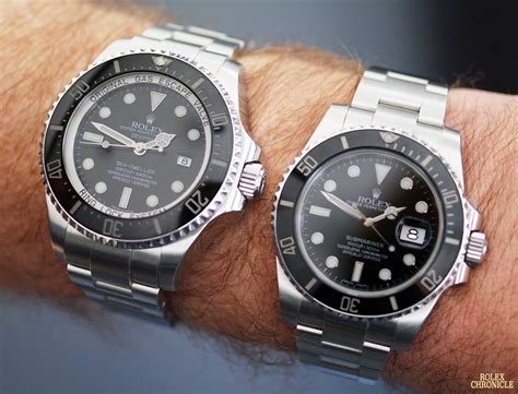 rolex sea-dweller vs submariner|rolex submariner deepsea.